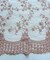 Blush Pink Sequin Embroidered Lace Fabric by the Yard, 54" Wide Floral Mesh Lace with Double Scalloped Edges